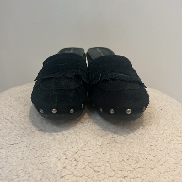 Nine & Company black  PO-NOWADAY-K leather clog size 8 in great condition! - Picture 2 of 9